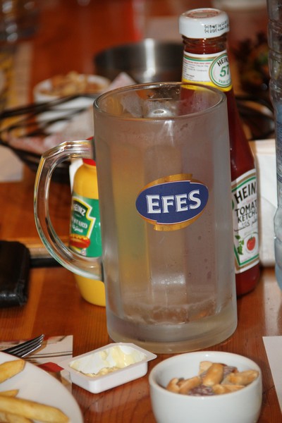 Efes at Caffe Hamra